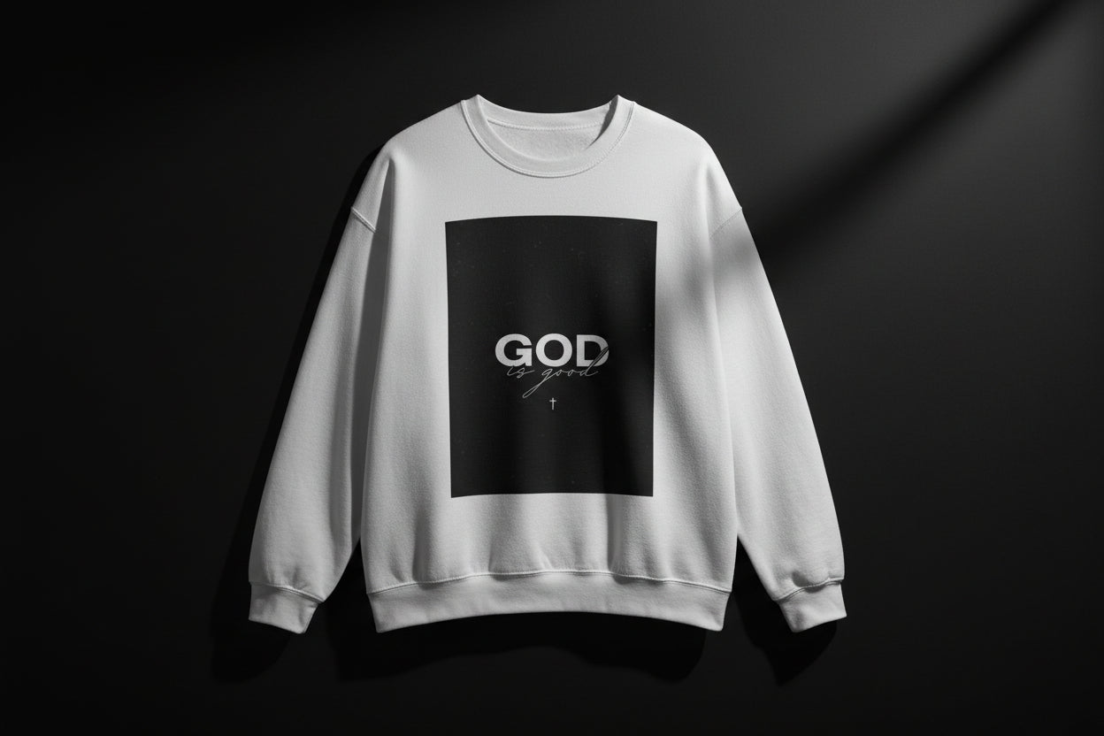 God is Good Crewneck Sweatshirt
