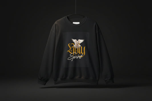 "Holy Spirit" Dove Graphic Crewneck Sweatshirt