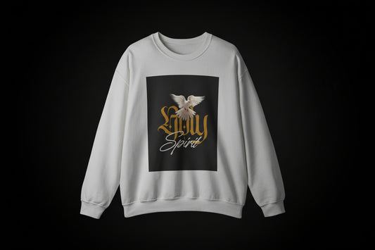 "Holy Spirit" Dove Graphic Crewneck Sweatshirt