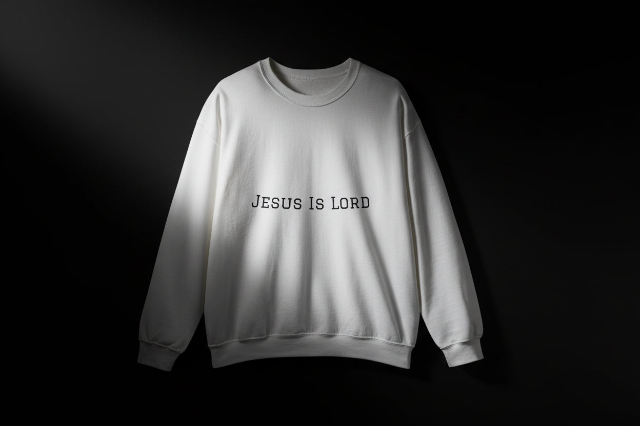 Jesus Is Lord Crewneck Sweatshirt