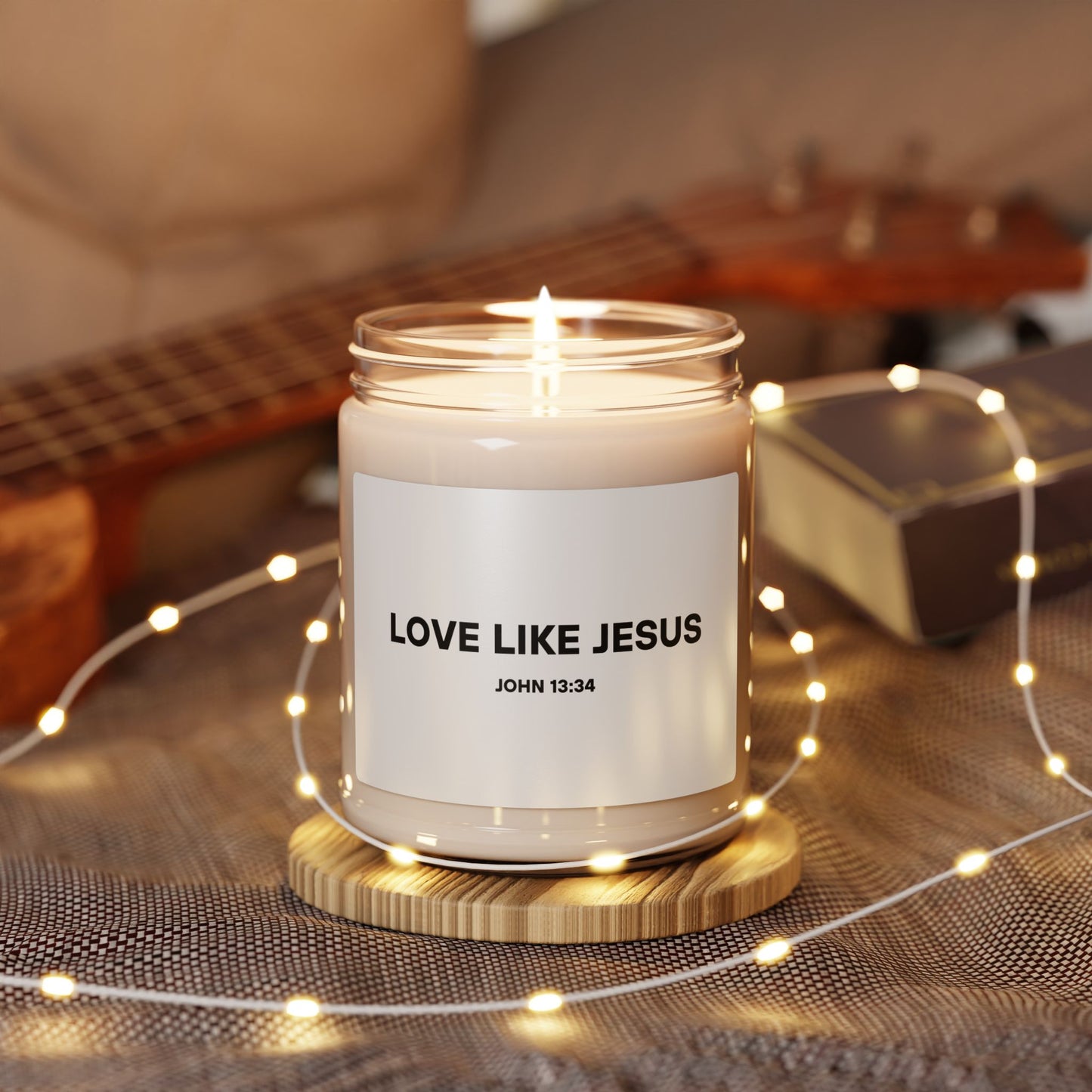 John 13:34 Candle