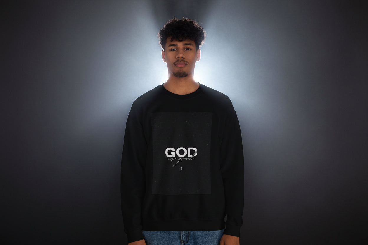 God is Good Crewneck Sweatshirt